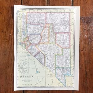 Vintage 1941 Nevada/New Hampshire